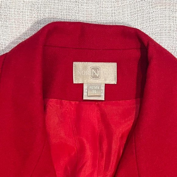 NORDSTROM / Rosey Boyfriend Wool Blazer - Picture 2 of 3